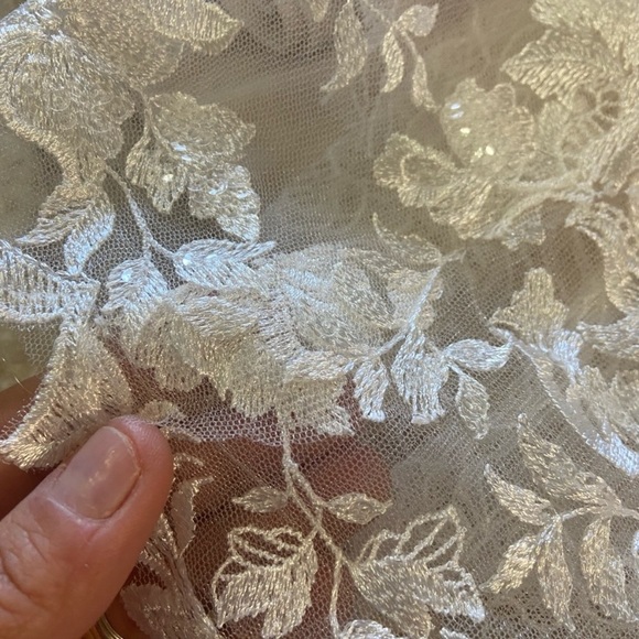 Lulus Luxe Glimmer of Love White Embroidered Lace Mermaid Maxi Dress - Picture 2 of 16